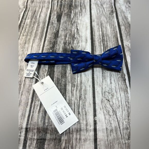 Janie and Jack Blue Whale Bow Tie 2 to 5 years NWT - Picture 7 of 7